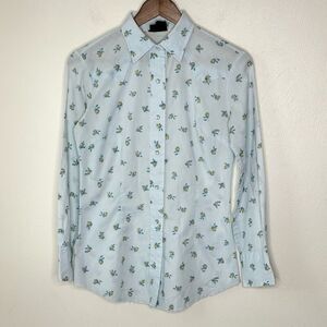 Champion Westerns Vintage Mini Floral Pearl Snap Long Sleeve Shirt - Big Kids 14